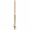 Ekena Millwork Saratoga Smooth Timber Gable Bracket, Douglas Fir, 108"W x 72"H x 3 1/2"D x 5 1/2"F, 16/12 Pitch GBW108X72X0406SAR00SDF - alternate 5